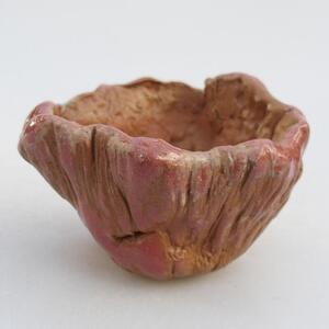 E-bonsai Keramická Skořápka 8 x 7,5 x 6 cm růžová