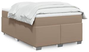 Box spring postel s matrací cappuccino 120x190 cm umělá kůže 3285204