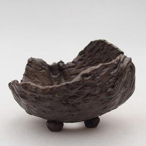 E-bonsai Keramická Skořápka 8,5 x 8,5 x 6 cm modrá