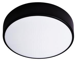 TEMAR Přisazené stropní koupelnové osvětlení CLEO, 3xE27, 24W, 40cm, kulaté, černé, IP54