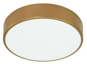 TEMAR Přisazené stropní koupelnové osvětlení CLEO, 3xE27, 24W, 40cm, kulaté, zlaté, IP54