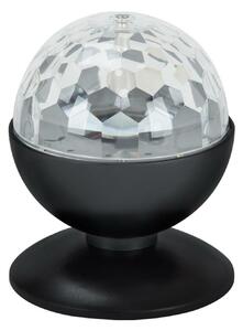 BRILONER RGB LED stolní lampa, pr. 12,5 cm, 3 W, černá BRILO 7357-015
