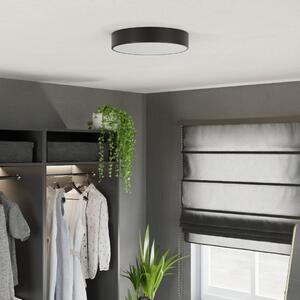 TEMAR Přisazené stropní LED osvětlení LED CLEO, 43W, denní bílá, 40cm, kulaté, černé