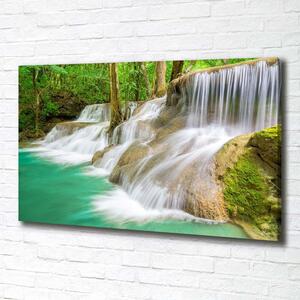 Foto obraz na plátně do obýváku Vodopády pl-oc-100x70-f-127693583