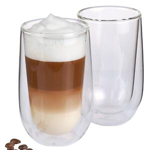 Dvoustěnné sklenice na latte VERONA 0,35l, 2 ks - Cilio
