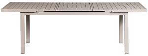 Hoorns Šedý hliníkový rozkládací zahradní stůl Glanad 180/240 x 100 cm