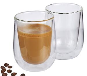 Dvoustěnné sklenice na capuccino VERONA 0,25l, 2 ks - Cilio