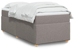 Box spring postel s matrací taupe 80x200 cm textil 3285335