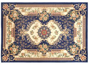 Tmavě modrý koberec 160 x 230 cm GAZIANTEP