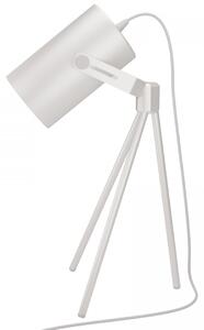 TEMAR Stolní moderní lampa LA TUBA, 1xE27, 24W, bílá