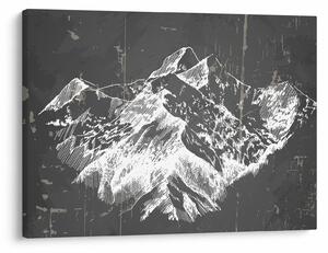 Obraz - Ilustrace hor (70x50 cm)