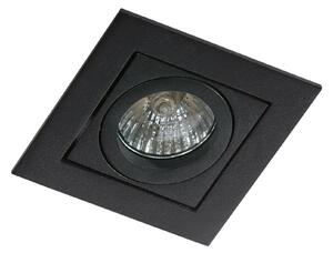 AZzardo PACO podhledové svítidlo 1x GU10 50W bez zdroje 9,3cm hranaté IP20, černé