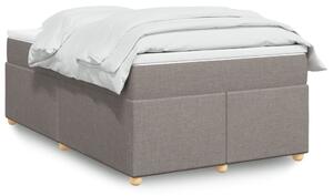 Box spring postel s matrací taupe 120x200 cm textil 3285370