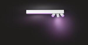 PHILIPS HUE Přisazené stropní LED chytré osvětlení HUE CENTRIS s funkcí RGB, 34W, 3xGU10, 5,7W, teplá bílá-stude 50609/31/P7