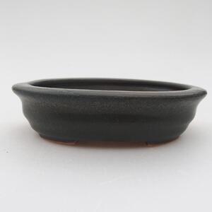 E-bonsai Keramická bonsai miska 11,5 x 9 x 3 cm šedá