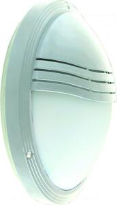FULGUR Nástěnné / stropní venkovní LED osvětlení MELISSA MINIST S, 20W, teplá bílá, 26,5cm, kulaté, stříbrn s-34363