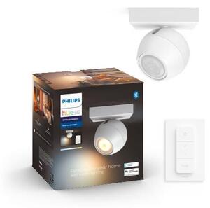 Hue WA Buckram bodové LED svítidlo GU10 5W 350lm 2200-6500K, bílé + ovladač