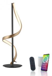 PAUL NEUHAUS Paul Neuhaus LED stolní lampa Q-SWING antracit matná mosaz Smart Home ZigBee 2700-5000K PN 4385-13