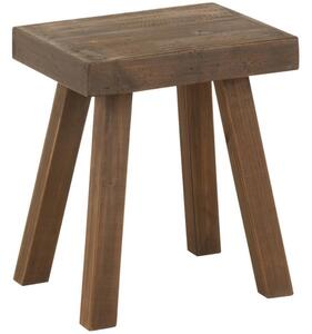 OnaDnes -20% Dřevěná stolička J-Line Tauman 46 cm