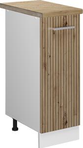 Lékárničková skříňka Vicco R-Line Řemeslný dub 30 cm , PD Dub, Model 49187