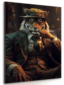 Obraz zvířecí gangster tygr