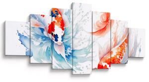 Obraz - Ryby (210x100 cm)