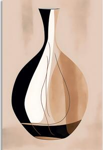 Obraz abstraktní tvary váza