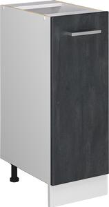 Lékárničková skříňka Vicco R-Line Černý beton 30 cm bez pracovní desky, Model 47584