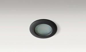 Koupelnové stropní zápustné bodové svítidlo AZzardo Emilio black AZ0809 MR16/GU10 1x50W IP54 9cm černé