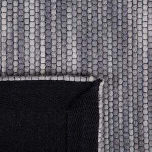 Světle šedý krátkovlasý koberec 200x300 cm KAPAKLI