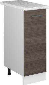 Lékárničková skříňka Vicco R-Line Ušlechtilá šedá 30 cm s pracovní deskou, Model 37768