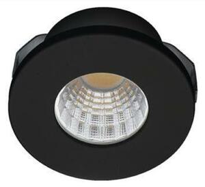LED Stropní podhledové svítidlo AZzardo Fill 5W R 4000K black AZ3382 5W 425lm 4000K IP20 4,5cm kulaté černé