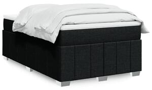 Box spring postel s matrací černá 120x200 cm textil 3285465
