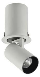 LED Stropní zápustné bodové svítidlo AZzardo Luna 7W white/black AZ3396 7W 595lm 3000K IP20 bílo-černé