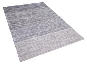 Šedý krátkovlasý koberec 140x200 cm KAPAKLI