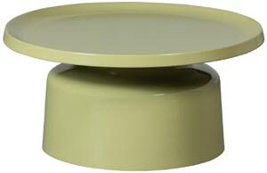 Hoorns Zelený kovový konferenční stolek Dakin 74 cm