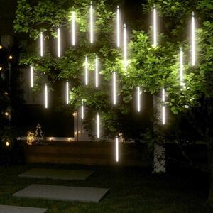 Padající světla 20 ks 30 cm studená bílá 480 LED dovnitř i ven 328549