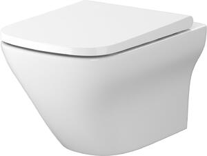 Cersanit Larga záchodová mísa závěsný Bez oplachového kruhu bílá K120-004