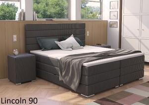 Postel boxspring Lincoln 160x200 s lonm prostorem - vbr barev