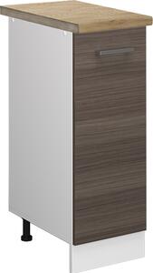 Lékárničková skříňka Vicco R-Line Ušlechtilá šedá 30 cm , PD Dub, Model 46513