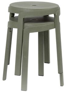 Nardi Zelená plastová zahradní stolička Stack Mini 36,5 cm