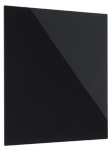 Skleněná magnetická tabule na zeď, 480 x 480 mm, černá