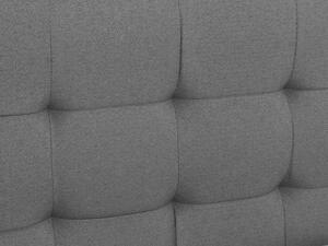 Manželská postel Boxspring 140 cm Duel 2 (tmavě šedá) (s matrací a úložným prostorem). 1046448