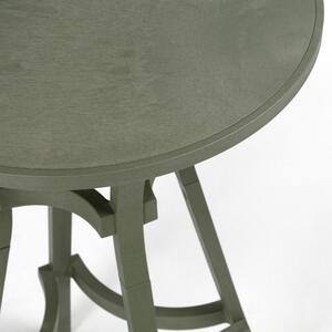 Nardi Zelený plastový zahradní barový stůl Combo 60 cm