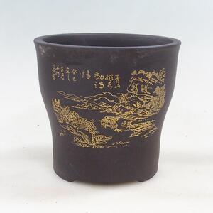 E-bonsai Bonsai miska 10,5 x 10,5 x 10 cm černá