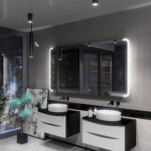 Koupelnové zrcadlo s LED podsvícením SEATTLE šířka: 40 cm, výška: 50 cm