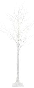 Venkovní LED dekorace stromeček 190 cm bílá LAPPI