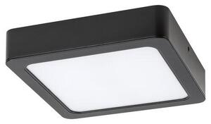 RABALUX LED stropní koupelnové světlo SHAUN, 24W, denní bílá, 22x22cm, hranaté, černé 002693