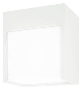 RABALUX Venkovní LED nástěnné svítidlo BALIMO, 12W, denní bílá, 12x13cm, matné bílé, IP54, čtverec 007477