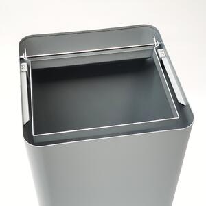 Odpadkový koš na tříděný odpad Caimi Brevetti Centolitri G, 100 L - černý